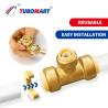 Buy cheap Plumbing 1/2 Pex Quick Connect Fittings Lead Free Brass Push Fit Fittings from wholesalers