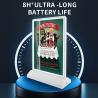 Buy cheap Bar Store Restaurant A4 A5 Rechargeable Led Light Box with Table Stand Menu Display from wholesalers
