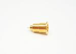 Hermetically Sealed SMP Male Coaxial Connector Gold Plated Small Size