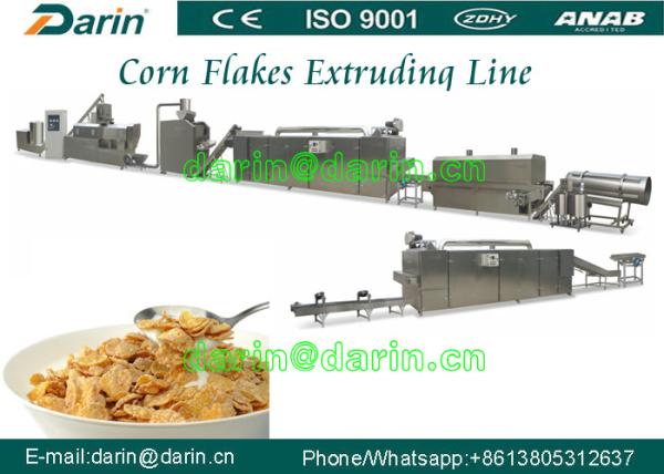 Buy cheap Fully automatic Corn Flakes Processing Line , snack maker machine from wholesalers