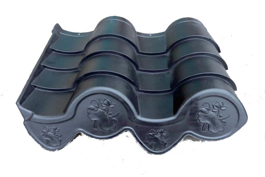 Building Materials Clay Roofing Tiles Mold Design with and 1100N Carrying Performance