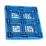 100% Virgin Material Hygienic Plastic Pallet 1100*1100mm Heavy Duty Steel