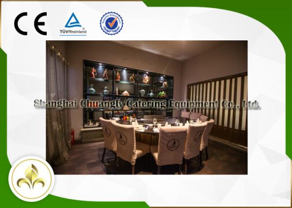Buy cheap Professional Custom Restaurant Hibachi Grill Indoor / Outdoor Teppanyaki Table from wholesalers