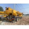 Buy cheap Used XCMG Mobile Truck Crane 25 Tons for Construction Company Inventory Direct Sale from wholesalers