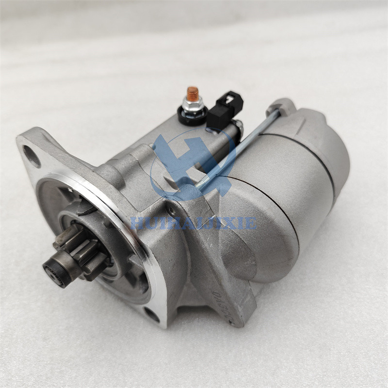 Construction Machinery Parts 12V 9T Starter Motor 8970489661 for Isuzu Engine 3LA1 3LB1 3LD1 3LD2