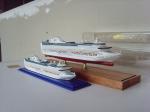 Buy cheap Hand Painted Wooden Ship Models , Princess of the heyday Cruise Ship Model from wholesalers