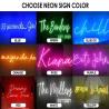 Buy cheap Hustle LED Letter Light Personalized Pink Neon Sign For Bedroom Decoration from wholesalers