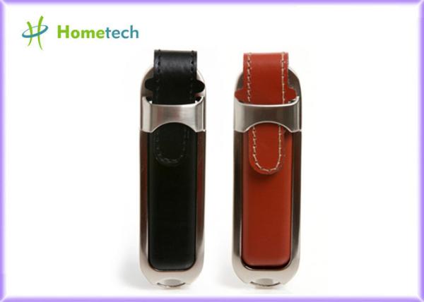 Buy cheap Personalized Leather USB Flash Drive with Customized Silk-screen Logo from wholesalers