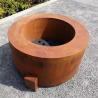 Buy cheap Outdoor Heater Multi-function Round Metal Fire Pit Corten Steel Fire Table from wholesalers