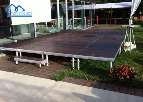 Buy cheap Outdoor Aluminium Party Tent Accessories , Portable Event Stage For Wedding Concert from wholesalers