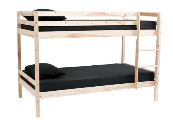 Buy cheap modern bunk bed pine wood from wholesalers