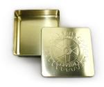 Large square candy storage tin gift boxes