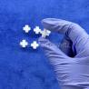 Buy cheap High Temp Opaque Perforated Quartz Parts Thickness 100mm from wholesalers
