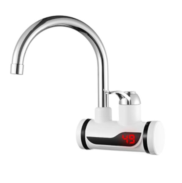 Buy cheap 304 Stainless Electric Hot Water Tap CE 360 Degree Rotation 3000 Watt from wholesalers