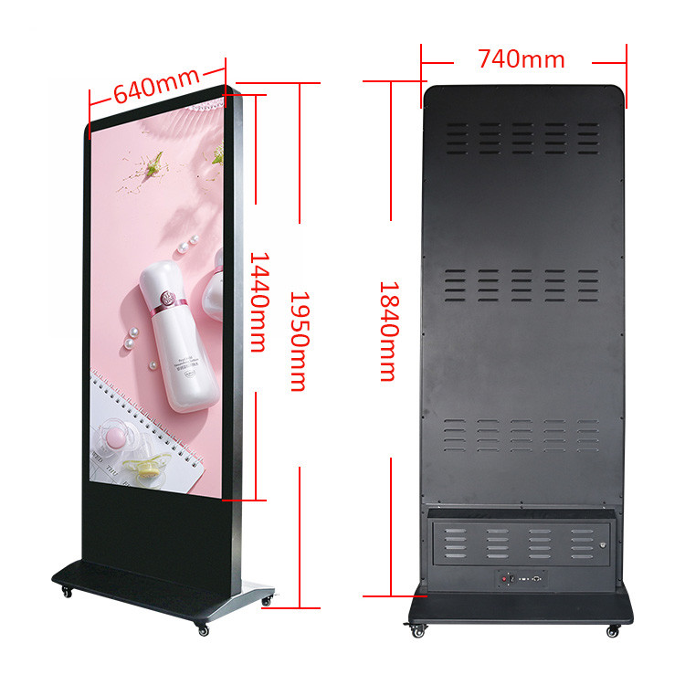 Floor Standing Mirror Led Poster P2.5 SMD2121 LED Panel Screen