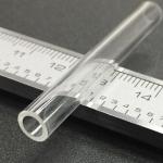 High Light Transmission Light Guiding F- doped Fused Silica Capillary Tubing