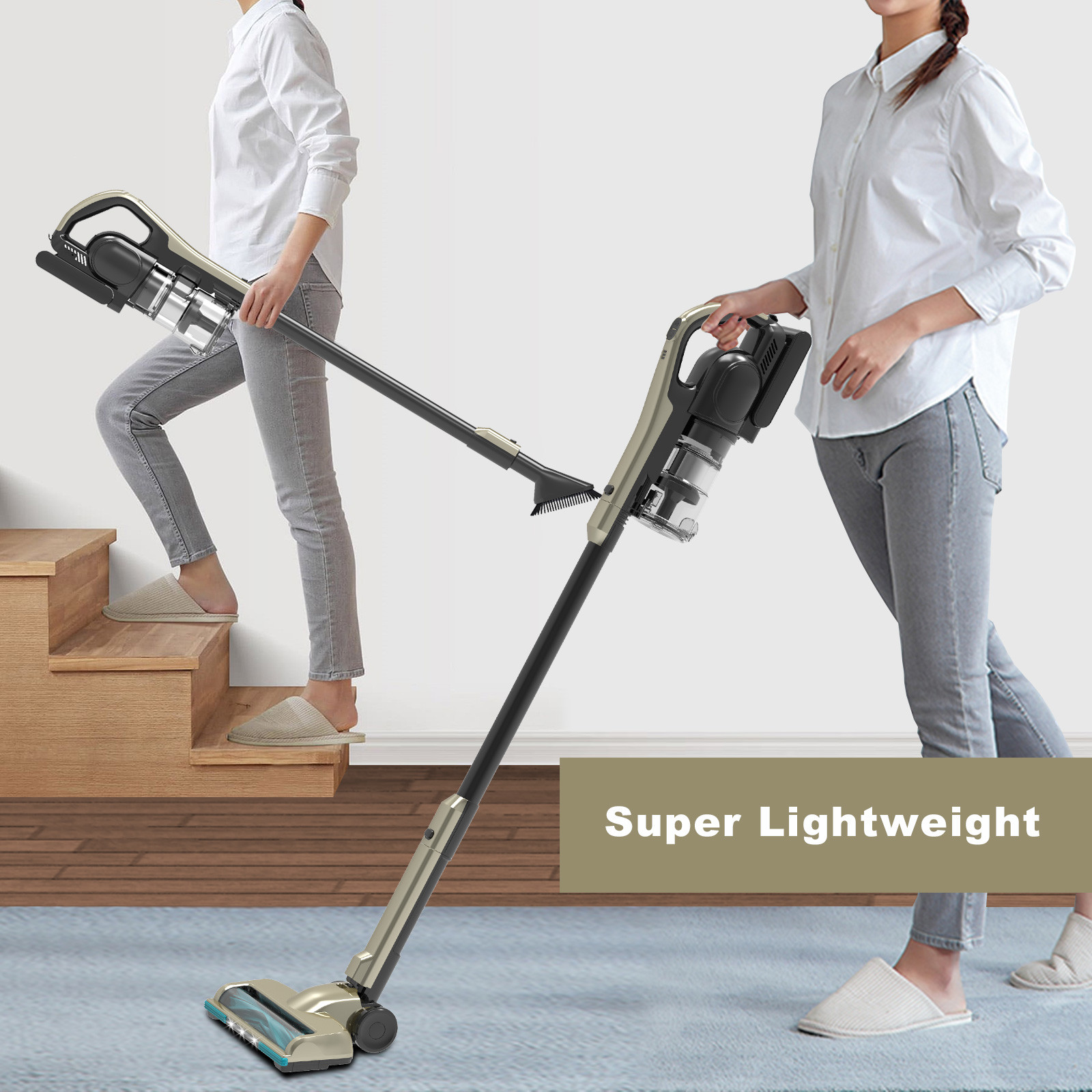 Fade Free Suction Vacuum Cleaner For Pet Hair 265W 23Kpa