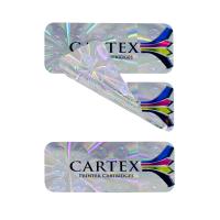 Buy cheap Silver Tamper Evident Hologram Stickers , Waterproof Vinyl Adhesive Label product