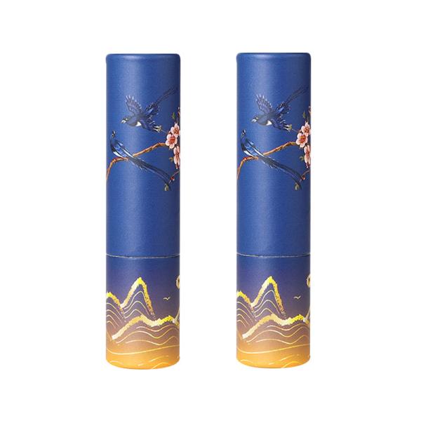 Buy cheap Empty Biodegradable Custom Cosmetic Paper Tube For Lipstick Packaging from wholesalers