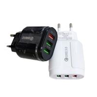 Buy cheap 3 Port USB Qualcomm 3.0 Fast Charger 20W 50HZ For Mobile Phone product