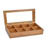 Buy cheap Natural Color Bamboo Gift Box , Bamboo wood Handmade Gift Box With Hinged Lid from wholesalers