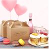 Buy cheap Brown Goodies Boxes Dessert/ Treat/ Gable/ Kraft Party Favor Boxes, Popcorn,Toys,Baby Showers,Birthday from wholesalers