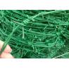 Buy cheap 16 Gauge Pvc Coated Barbed Wire For Military Defence from wholesalers