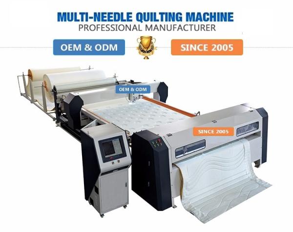 Buy cheap 3D Mattress Quilting Machine , Single Head Needle Chain Stitch Sewing Machine Computerized from wholesalers