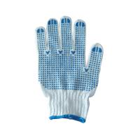 Buy cheap Customized Heavy Duty Cotton Gloves 21cm-26cm Pvc Dotted Cotton Hand Gloves product