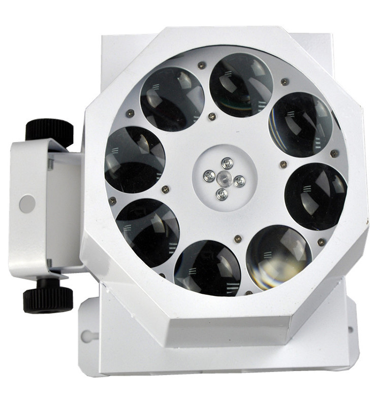 8pcs*3W RGBW LED GOBO/ Beam Effect Light