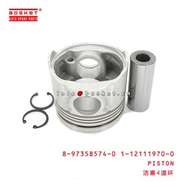 8-97358574-0 1-12111970-0 Isuzu Engine Parts Piston 8973585740 1121119700 For