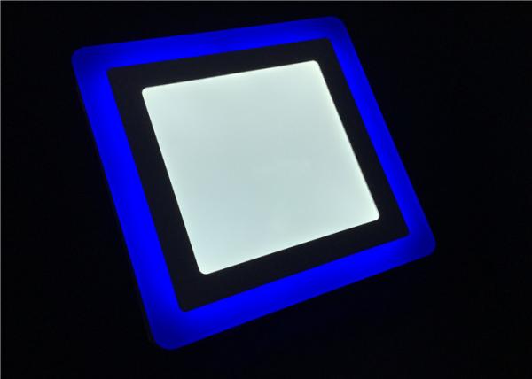 Buy cheap 16 watt Hanging Square Double Color LED Ceiling Panel Llight Commercial Lighting from wholesalers