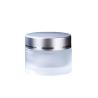 Buy cheap Frosted Glass Makeup Containers 30g Glass Face Cream Jars Wide Mouth from wholesalers
