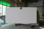 Impact Resistant White 15mm quartz man made stone For Interior Decoration
