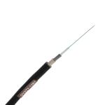 Central Bundle Tube Type Unarmored Black Fiber Optics Cables GYXTY 4 Core Fiber