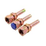 1/2 JIC Hydraulic Hose Fittings JIS BSP Steel Brake Line Adapters