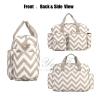 Buy cheap Waterproof Diaper Shoulder Bag Travel Stripe Diaper Handbag from wholesalers