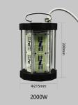 Powerful 2000W Best LED Fishing Light For Deep Sea , Waterproof Fishing Light