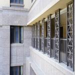 42in Aluminum Metal Balcony Railing Balustrade Black Customized