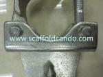 Scaffolding galvanized Q235 drop forged fixed beam coupler, girder clamp 48.3mm