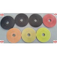 Buy cheap 80mm100mm 125mm Wet Diamond Floor Polishing Pads Multi Color Economical product