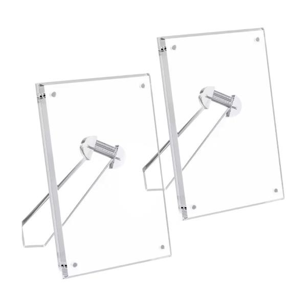 Buy cheap 6''X 8'' Clear Acrylic Picture Frame Acrylic Magnetic Photo Frame For Tabletop Display from wholesalers