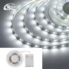 Buy cheap IP20 Rated High brightness 5v 8mm 120leds 6500K White flexible Electroplate SMD2835 Led Strip Light from wholesalers