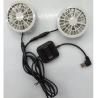 Buy cheap Japanese Brushless Motor Air Conditioning Vest Fan Small Two Fans In One Lightweight from wholesalers