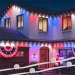 Dimmable 24V RGBW LED Eaves Lights The Perfect Outdoor Christmas Lighting