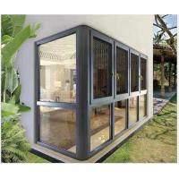 Buy cheap Aluminum Alloy Casement Windows for Office Buildings Customizable Glass product
