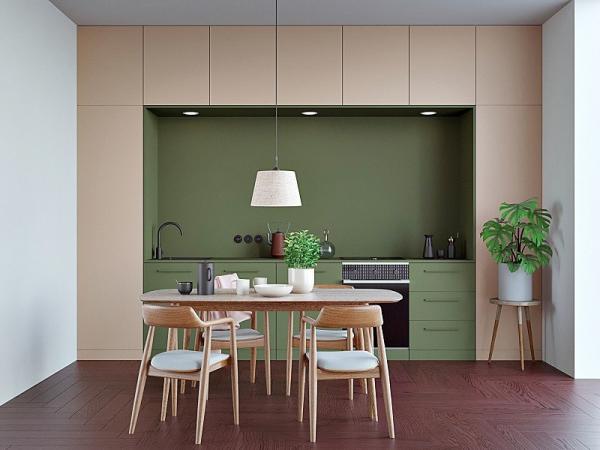 Buy cheap Modern Modular Kitchen Cabinets With Island PVC Finished And Quartz Stone Top from wholesalers