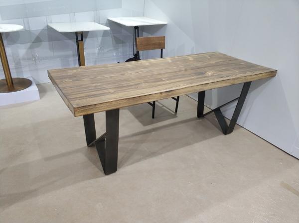 Buy cheap Restaurant Table Leg Cast Iron Industry Table Base Sturdy Dining Table Feet from wholesalers