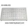 Buy cheap 20mA PS2 Rugged Stainless Steel Keyboard 800dpi Panel Mount 66 Keys from wholesalers