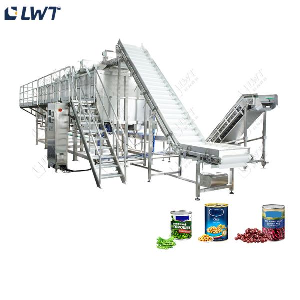 Canning Bean Processing Machine Canned Bean Production Line Canned Packing